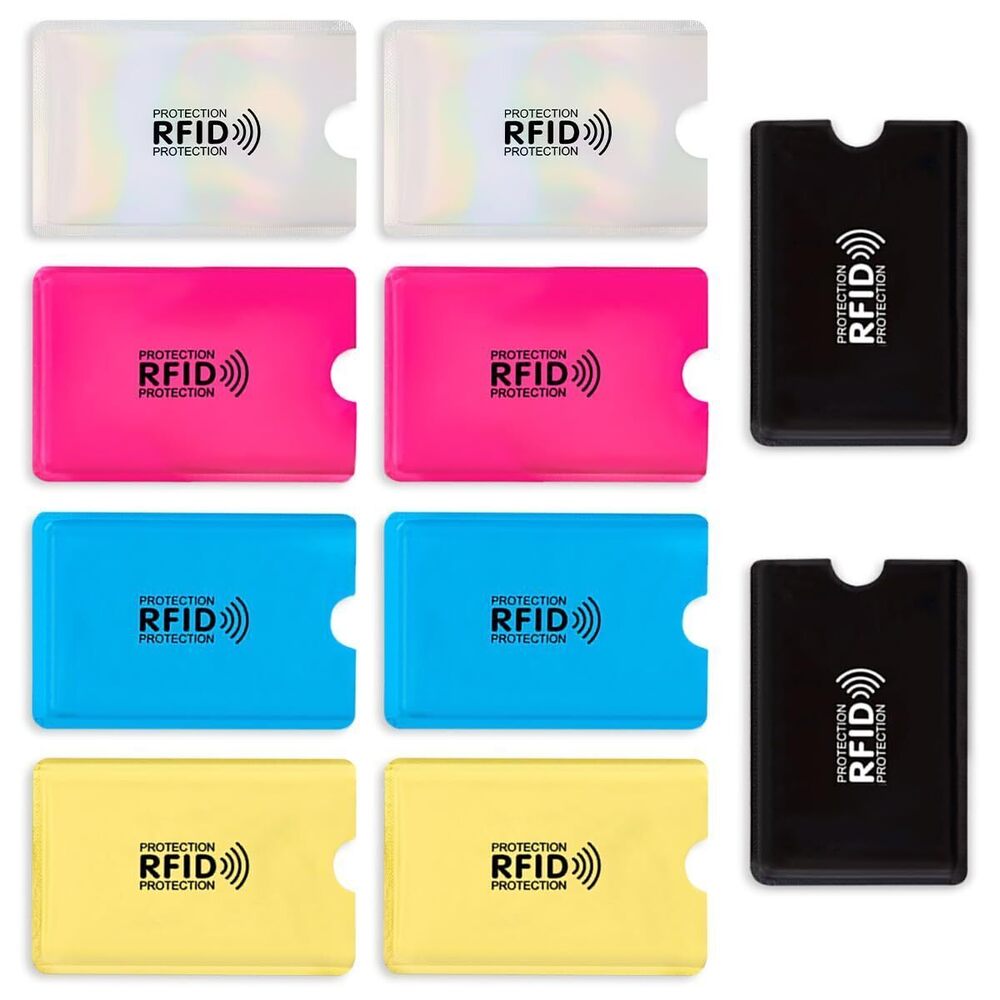 5496 RFID Blocking Sleeves, Identity Theft Prevention RFID Credit Card